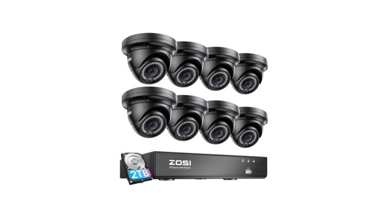 ZOSI 8 Channel 8MP 4K PoE Home Security: Honest Review