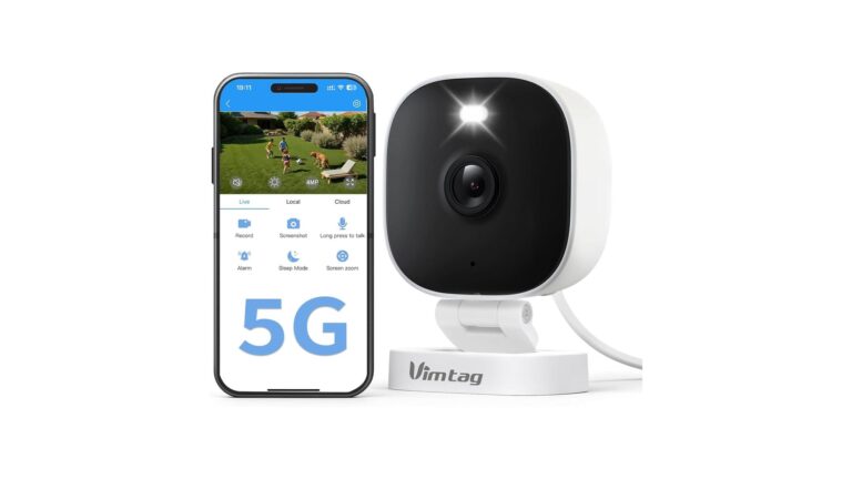 Vimtag Security Camera Outdoor 2.5K, 2.4G 5G Smart – In-Dept