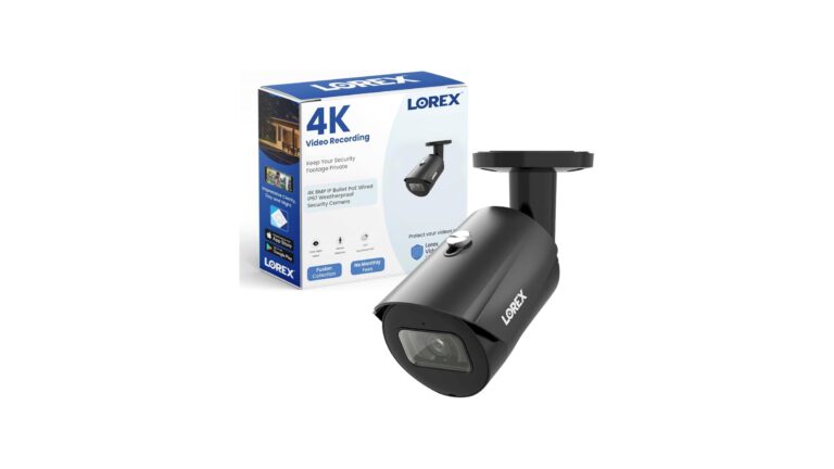 Lorex 4K 8MP IP Bullet PoE Black Wired – Honest Review